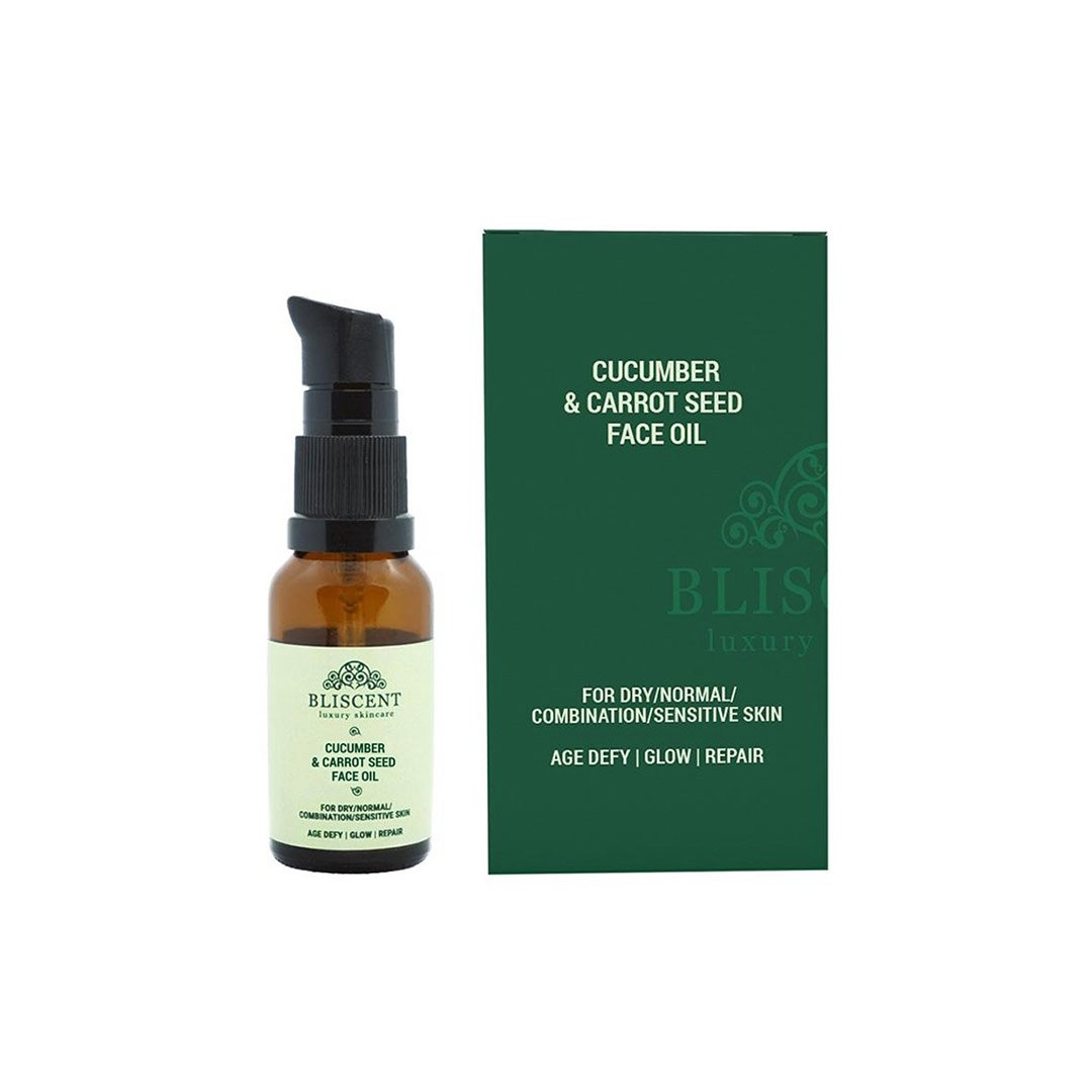 Vanity Wagon | Buy Buy BLISCENT Cucumber & Carrot Seed Face Oil