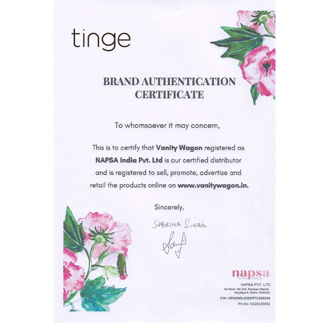 Tinge Limited Edition Wax Lipstick, Inarah